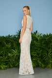 AGILITÀ - Conjunto Nina Longo Tule Bordado OFF White
