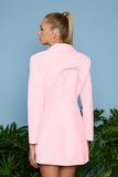AGILITÀ - Vestido Curto Florence Blazer Cerejeira