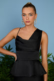 AGILITÀ - Blusa Lia Alças Irregulares Preto
