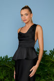 AGILITÀ - Blusa Lia Alças Irregulares Preto