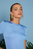 AGILITÀ - Vestido Longo Lu Babado Irregular Frozen