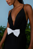AGILITÀ - Body Luciana Laço Frontal Preto/OFF White