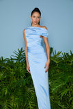 AGILITÀ - Vestido Longo Kate Decote Irregular Frozen