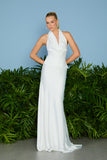 AGILITÀ - Saia Longa Pamela Cos Elástico OFF White
