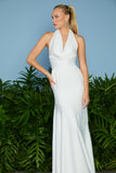 AGILITÀ - Saia Longa Pamela Cos Elástico OFF White