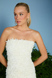 AGILITÀ - Vestido Yolanda Midi 3D OFF White