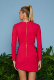 AGILITÀ - Vestido Curto Leticia Amarração Roma