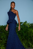 AGILITÀ - Vestido Longo Tomara Que Caia Navy
