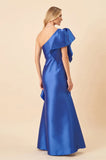 ANA VARGAS - Vestido Longo Vivian Azul Bic