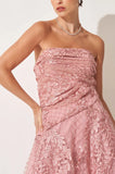 ANA VARGAS - Vestido Longo Ariana Rose