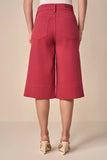 SCALON - Bermuda Sarja Color Wide Pitaya - Verão 27