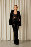 FABULOUS AGILITÀ - Blusa Marion Renda Preto