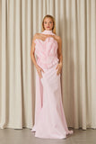 FABULOUS AGILITÀ - Vestido Longo Mari Flor Rose