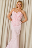 FABULOUS AGILITÀ - Vestido Longo Mari Flor Rose