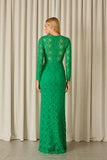 FABULOUS AGILITÀ - Vestido Longo Renata Guipir Green