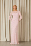 FABULOUS AGILITÀ - Vestido Longo Sarah Bordado Rose
