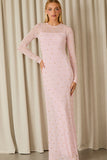 FABULOUS AGILITÀ - Vestido Longo Sarah Bordado Rose