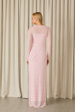 FABULOUS AGILITÀ - Vestido Longo Sarah Bordado Rose