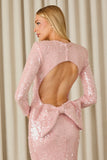 FABULOUS AGILITÀ - Vestido Longo Lindsay Paete Rose