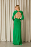 FABULOUS AGILITÀ - Vestido Longo Thais Argola Green