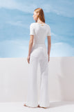 AGILITÀ - Calça Bolso Laço OFF White- Verão 27