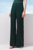 AGILITÀ - Calça Pantalona Nervura Verde Alga