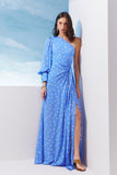 AGILITÀ - Vestido Longo Ombro Só Poa Atlantico Estampa Poa Atlantico - Verão 27