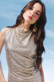 AGILITÀ - Blusa Tule Gold Ouro