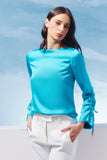AGILITÀ - Blusa Degage Costas Turquesa - Verão 27