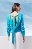 AGILITÀ - Blusa Degage Costas Turquesa - Verão 27