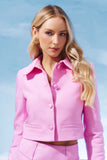 AGILITÀ - Casaco Cropped Gola Rosa Estrela - Verão 27