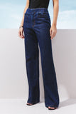 AGILITÀ - Calça Jeans Bolso Laço Jeans Escuro - Verão 27