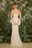FABULOUS AGILITÀ - Vestido Longo Paulaa Aniversario Vincente Creme