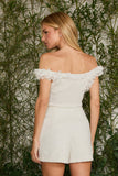 FABULOUS AGILITÀ - Short Pietra Tweed OFF White