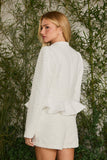 FABULOUS AGILITÀ - Jaqueta Paloma Paete OFF White - Verão 27