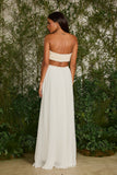 FABULOUS AGILITÀ - Vestido Longo Lola Crepe OFF White - Verão 27