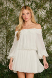 FABULOUS AGILITÀ - Vestido Melina Laço OFF White - Verão 27