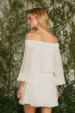 FABULOUS AGILITÀ - Vestido Melina Laço OFF White - Verão 27