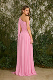 FABULOUS AGILITÀ - Vestido Longo Izabel Drapeado Rosa Bubble - Verão 27