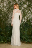 FABULOUS AGILITÀ - Vestido Longo Penelope Tule Bordado OFF White - Verão 27