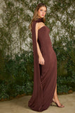 FABULOUS AGILITÀ - Vestido Longo Nathalie Coffee - Verão 27