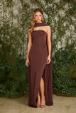 FABULOUS AGILITÀ - Vestido Longo Nathalie Coffee - Verão 27