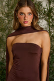 FABULOUS AGILITÀ - Vestido Longo Nathalie Coffee - Verão 27