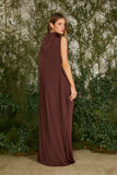 FABULOUS AGILITÀ - Vestido Longo Nathalie Coffee - Verão 27