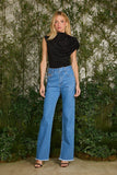 FABULOUS AGILITÀ - Blusa Eva Drapeada Preto - Verão 27