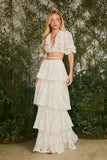 FABULOUS AGILITÀ - Saia Longa Giovana OFF White - Verão 27