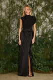 FABULOUS AGILITÀ - Saia Longa Nicole Cetim Preto - Verão 27