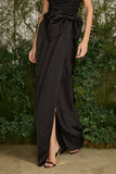 FABULOUS AGILITÀ - Saia Longa Nicole Cetim Preto - Verão 27