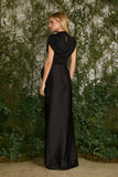 FABULOUS AGILITÀ - Saia Longa Nicole Cetim Preto - Verão 27
