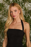 FABULOUS AGILITÀ - Vestido Curto Catherine Flor Preto